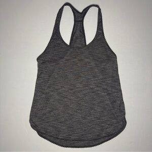 Lululemon Athletica Racerback Tank Top, Women’s Size 10 Coal/Gray